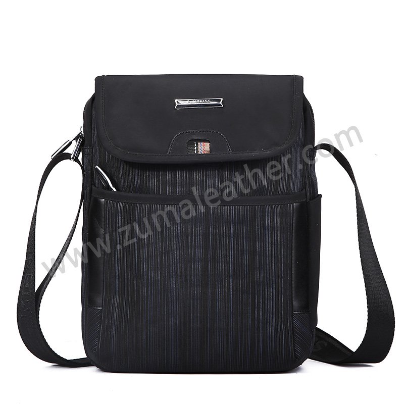 Fashion Black Nylon Crossbody Messenger Bag ZM MB-29