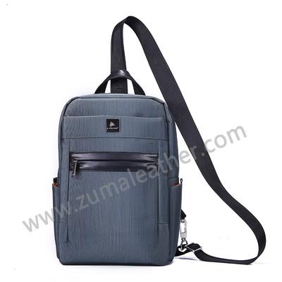 Multi Compartment Nylon Shoulder Messenger Leisure Promotion Bag  ZM OS-02