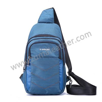 Fashion Men Outdoor Leisure Triangle Sports Chest Nylon Storage Backpack ZM OS-11